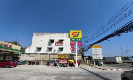 ขายอาคารพาณิชย์ / สำนักงาน - อาคารพาณิชย์ห้องริม 49 ตร.ว. หน้ากว้าง 6.5 ม. ติด CJ More ถนนสุขุมวิท กม.5 สัตหีบ เยื้องสนามกีฬากองทัพเรือ