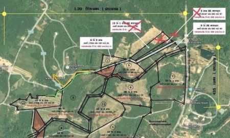 ขายที่ดิน - ขายที่ดินเปล่า หน้าด่านชำระเงินเขาใหญ่ ฝ้่งปราจีนบุรี นครนายก