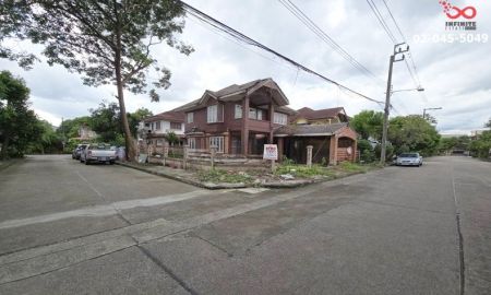 ขายบ้าน - ขายบ้านเดี่ยว 63 ตรว.หมู่บ้านสัมมากร มีนบุรี ถนนสามวา หลังมุม ทำเลหน้าสวน