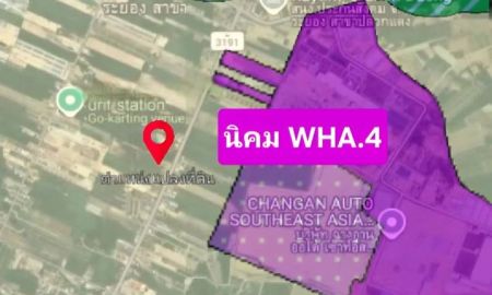 ขายที่ดิน - ขายที่ดินติดถนนสี่เลน 3191 ต.แม่น้ำ คู้ อ.ปลวกแดง จ.ระยอง เนื้อที่ รวม 50 ไร่ 1 งาน 15 ตรว.