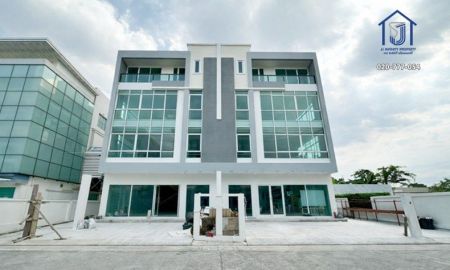 ขายอาคารพาณิชย์ / สำนักงาน - ขายโฮมออฟฟิศ 4 ชั้น บิซ แกลเลอเรีย 109 ตารางวา ติดถนนนวลจันทร์ ใกล้ทางด่วนรามอินทรา