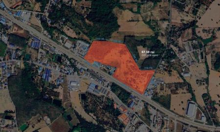 ขายที่ดิน - ขายที่ดิน สีเหลือง 67.19 ไร่ ตินถนน 331 บ่อวิน อ.ศรีราชา จ.ชลบุรี