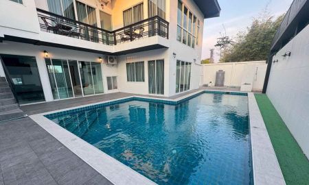 ให้เช่าบ้าน - ให้เช่าพลูวิลล่า 4 ห้องนอน รีโนเวทใหม่ ห้วยใหญ่