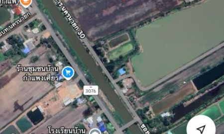 ขายที่ดิน - ขายที่ติดถนนติดคลองเหมือง ที่นาสวยงาม จ.นครนายก อ.ปากพลี