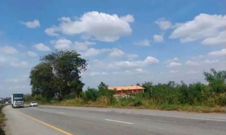 ขายที่ดิน - ขายที่ดินพนัสนิคม ชลบุรี 34ไร่ 16ตรว. สีเหลือง ติดถนน331 เหมาะทำ โรงงาน โกดัง คลังสินค้า บ้านจัดสรร