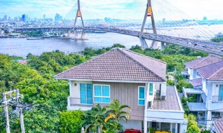 ให้เช่าบ้าน - หลังมุม พร้อมเฟอร์ฯ สุขสวัสดิ์30 1กม. 3นอน 2น้ำ ใกล้ แม็คโคร สุขสวัสดิ์ 1กม. 39 ตร.ว. 150ตร.ม. สไตล์บ้านเดี่ยว