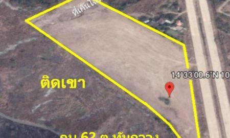 ขายที่ดิน - ขายที่ดินเปล่า 25 ไร่ หน้ากว่าง 300 เมตร ติดถนนมอเตอร์เวย์ M6 โคราช