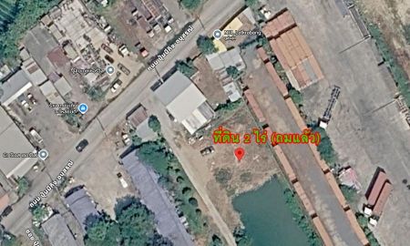ขายที่ดิน - ขายที่ดิน 2 ไร่ ถมแล้ว ถนนศรีวารีน้อย-ลาดกระบัง 54 ศีรษะจรเข้น้อย บางเสาธง ใกล้สนามบินสุวรรณภูมิ
