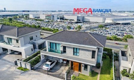 ให้เช่าบ้าน - ใกล้ เมกาบางนา 500 ม. หลังใหญ่ 62 ตร.ว. บ้านเดี่ยวหรูสไตล์โมเดิร์น 2 ชั้น ฟังก์ชันครบ 4 นอน 5 น้ำ ทำเลศักยภาพติดถนนเมน ใกล้ทางด่วน และวงแหวน
