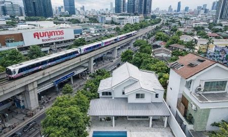 ให้เช่าบ้าน - Pool Villa หลังใหญ่ 90ตร.ว. 500ตร.ม. MRT สุทธิสาร 900ม. 5นอน ห้วยขวาง ถนนรัชดาภิเษก หรูใหม่ พร้อมสระว่ายน้ำ จดทะเบียนบริษัทได้