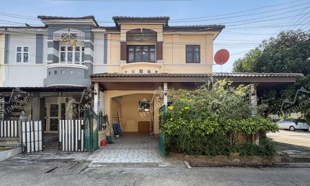 ขายทาวน์เฮาส์ - นันทิชา 3/8 ไทรน้อย แปลงมุม ต่อเติมครบ สภาพดี ในซอยบ้านกล้วย-ไทรน้อย