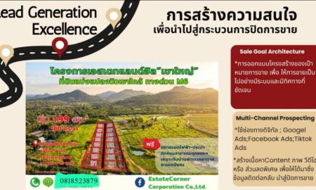 ขายที่ดิน - ที่ดินแบ่งแปลง เขาใหญ่ ใกล้ทางขึ้น ลง มอเตอร์เวย์ M6