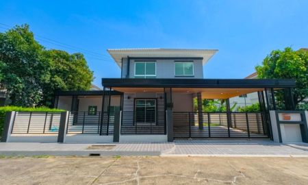 ขายบ้าน - ขายบ้านเดี่ยว 2 ชั้น ม.เพอร์เฟคพาร์ค สุวรรณภูมิ 2 ร่มเกล้า 6/1