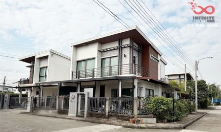 ขายบ้าน - ขายบ้านแฝด 2ชั้น 42ตร.ว. พฤกษา วีทู อ่อนนุช-พระราม 9 หลังมุม