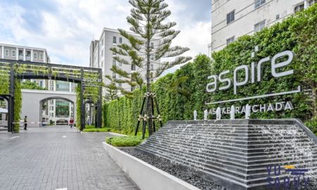 ขายคอนโด - ขายคอนโดห้องมุม Aspire อโศก-รัชดา 2 ห้องนอน แต่งครบ พร้อมเข้าอยู่ ทำเลดี ใกล้ MRT พระราม 9