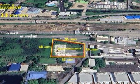 ขายที่ดิน - ขายที่ดินติดถนนจตุโชติ สายไหม เนื้อที่ 1 ไร่ 2 งาน 3.5 ตร.ว.