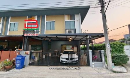 ขายทาวน์เฮาส์ - ทาวน์โฮม เนื้อที่ 30.4 ตร.ว. หมู่บ้านภัทราวรรณ ชัยพฤกษ์-บางบัวทอง (Pattrawan Chaiyapruk-Bangbuathong) ถนนชัยพฤกษ์ ตำบลละหาร อำเภอบางบัวทอง นนทบุรี