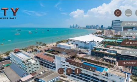 ขายคอนโด - ขายดาวน์ คอนโด พีทีวาย เรสซิเดนซ์ สาย 1 PTY Residence Sai 1 คอนโดมิเนียม ถ.เลียบชายหาด พัทยาสาย 1