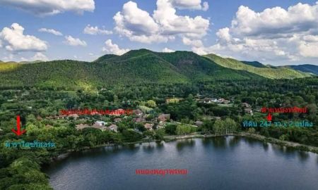 ขายที่ดิน - ขายที่ดินหน้าน้ำหลังเขาสันกำแพงวิวภูเขาโฉนดพร้อมโอน