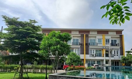 ขาย-ให้เช่าทาวน์เฮาส์ - ให้เช่าหรือขายทาวน์โฮม 3 ชั้น (บ้านใหม่ บ้านใหญ่) โครงการสุวรรณภูมิทาวน์ @ หัวตะเข้ ซอยลาดกระบัง 54/3 ติดถนน ใกล้สนามบินสุวรรณภูมิ