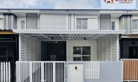 ขายทาวน์เฮาส์ - หมู่บ้านพฤกษา 85 หนามแดง-เทพารักษ์ บ้านรีโนเวทใหม่ทั้งหลัง เฟอร์นิเจอร์ครบ พร้อมเข้าอยู่