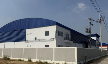 ให้เช่าโรงงาน / โกดัง - ให้เช่าโรงงานให้เช่าโกดังอยู่ โคกขาม เมือง สมุทรสาคร ปล่อยเช่าโกดังสร้างใหม่ 2 หลัง