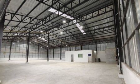 ให้เช่าโรงงาน / โกดัง - ให้เช่าโกดัง ขนาด 600 ตรม. ติดถนนหทัยราษฎร์ มีนบุรี กทม.ซอยกว้างเทเลอร์เข้าออกซอยได้