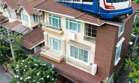 ให้เช่าบ้าน - สุขุมวิท 101 อ่อนนุช44 1.7กม. BTS ปุณณวิถี 1.9 กม. บ้าน 3 ชั้น 5 นอน 5 น้ำ 350 ตร.ม.พร้อมเฟอร์ฯครบ