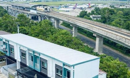 ให้เช่าทาวน์เฮาส์ - สนามบินดอนเมือง 1.8 กม เช่าทาวน์โฮม 2 ชั้น 3 นอน.BTS คูคต 1.3 กม. ทำเลติดถนนสายไหม รร.ประชานุกูล 700 ม.