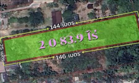 ขายที่ดิน - ที่ดินเปล่า ถมแล้ว 2-0-83.9 ไร่ ติดถนนใหญ่ ปากพูน นครศรีธรรมราช แปลงสวย