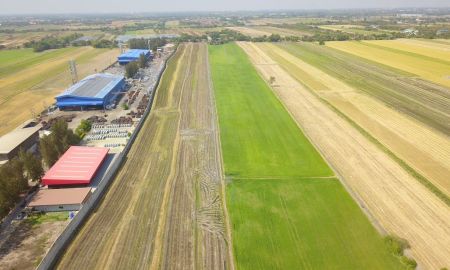 ขายที่ดิน - ขายที่ดินเปล่า 21 ไร่ 160 ตร.ว. อ.ลาดหลุมแก้ว จ.ปทุมธานี ทำเลทอง ติดสถานีไทยคม ลาดหลุมแก้ว