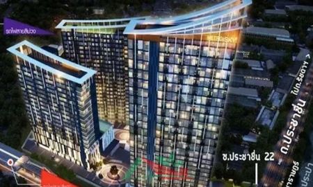 ขายคอนโด - รีโนเวทใหม่ ขายคอนโดเมโทรสกาย บางซื่อ-ประชาชื่น 27.89ตรม. ชั้น5 ตึกC หิ้วกระเป๋าเข้าอยู่ได้เลย