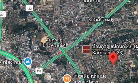 ขายที่ดิน - ขายที่ดินตำบลสันพระเนตรสันทรายใกล้เมืองพร้อมโอน