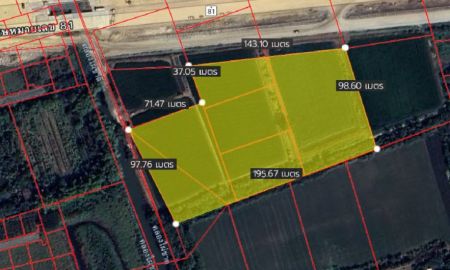ขายที่ดิน - ที่ดินบางใหญ่ 14-1-12 ไร่ ติดมอเตอร์เวย์ M81(บางใหญ่ กาญจนบุรี) จ.นนทบุรี