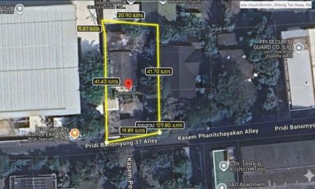 ขายที่ดิน - ขายที่ดินทำเลทอง ถนนสุขุมวิท 71 เนื้อที่ 196 ตร.ว. ซอยปรีดีพนมยงค์ 37 เชื่อมเอกมัย-ทองหล่อ แปลงสวย รูปสี่เหลี่ยม เหมาะสร้างบ้านหรือโฮมออฟฟิศ