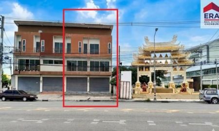 ขายอาคารพาณิชย์ / สำนักงาน - ขายอาคารพาณิชย์3ชั้น 2คูหา เนื้อที่ 44ตร.ว. อ่างศิลา ชลบุรี ใกล้บางแสน