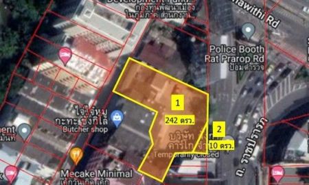 ขายที่ดิน - ขายที่ดินเนื้อที่ 252 ตารางวา ติดถนนราชปรารภ เชื่อมต่อราชวิถี-ดินแดง ย่านแหล่งธุรกิจ ใจกลางกรุงเทพ ใกล้ BTS อนุสาวรีย์ และ ทางด่วน