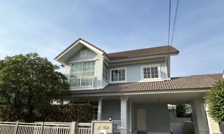 ให้เช่าบ้าน - หรูหราพร้อมอยู่! เช่าบ้านเดี่ยวบุราสิริ ปัญญาอินทรา 3 นอน 3 น้ำ เฟอร์ครบ-แอร์ทั้งหลัง ทิศใต้รับลม บรรยากาศยุโรป เพียง 55,000/เดือน