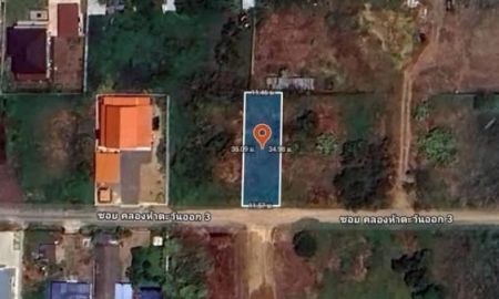 ขายที่ดิน - ขายถูกที่สุด ที่ดินทำเลดี 100 ตารางวา ติดถนนสาธารณะ ซอย คลองห้าตะวันออก 3 อ.คลองหลวง จ.ปทุมธานี