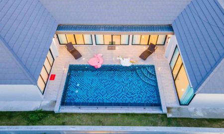 ให้เช่าบ้าน - ให้เช่าพลูวิลล่า สไตล์ Modern 4 ห้องนอน ห้วยใหญ่