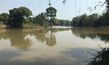 ขายที่ดิน - ขายที่ดินติดริมแม่น้ำท่าจีน 742 ตรว. สวยมาก จ.สุพรรณบุรี