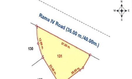 ให้เช่าอาคารพาณิชย์ / สำนักงาน - ให้เช่าอาคาร 1.5 ชั้น พร้อมที่ดิน / พื้นที่ดินรวม 304 ตารางวา / ทำเลใจกลางเมือง / ติดถนนพระราม 4 เขตบางรัก ใกล้ MRT สามย่าน 300 เมตร
