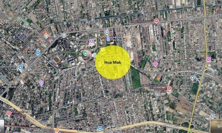 ขายที่ดิน - ขายที่ดิน 2 ไร่ ติดถนนหัวหมาก ใกล้ MRT เดินทางสะดวก