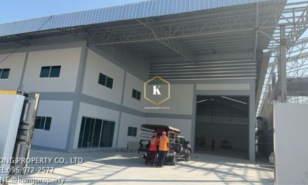 ให้เช่าโรงงาน / โกดัง - ให้เช่าโกดัง สวนหลวง กระทุ่มแบน สมุทรสาคร 1,433 ตรม