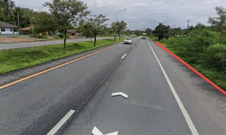 ขายที่ดิน - ขายที่เปล่า ติดถนนสายเอเชีย เนื้อที่ 4-0-06 ไร่ ต.ควนหนองหงส์ อ.ชะอวด จ.นครศรีธรรมราช