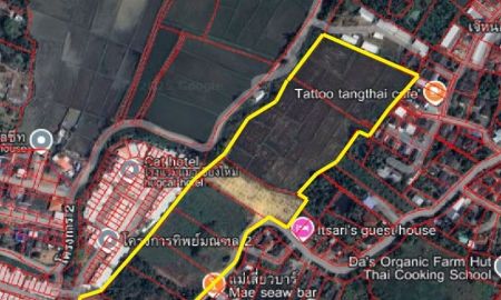 ขายที่ดิน - ขายที่ดินเปล่าติดถนนผังส้ม 28-0-43.1 ไร่ (ต.สันนาเม็ง อ.สันทราย จ.เชียงใหม่)