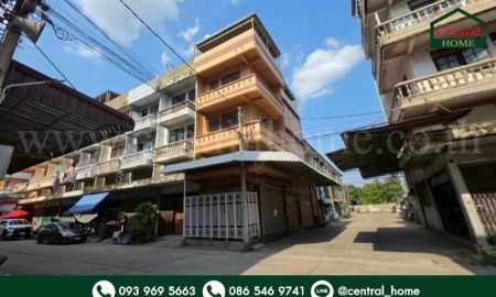 ขายอาคารพาณิชย์ / สำนักงาน - อาคารพาณิชย์ 4 ชั้น บ้านอมรชัย 3 บรมราชชนนี ห้องมุม ต่อเติมครบ ราคาถูก