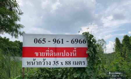 ขายที่ดิน - ขายด่วน] ที่ดินคลองสาม 2 ไร่ (ซอย 1/17) ทรงสี่เหลี่ยมสวยเป๊ะ ติดถนนคอนกรีต ใกล้ Big C คลองหลวง