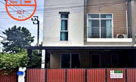 ขายทาวน์เฮาส์ - ขายทาวน์โฮม2ชั้น 32.7ตรว. หลังริม ม.แฮปปี้วิลล์ ดอนเมือง สภาพดี ไม่เคยเข้าอยู่ ราคาพร้อมคุย