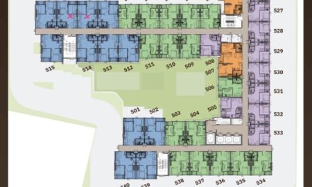 ขายคอนโด - Plus Condo อุดรธานี - ห้อง Combined Unit พื้นที่กว้าง 2 ห้องนอน 2 ห้องน้ำ ใจกลางโซนเซ็นทรัล